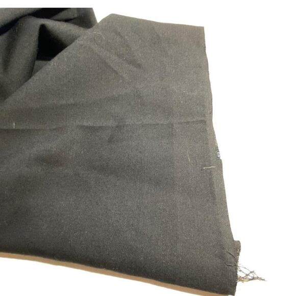 Alvin Valley Black Button Front Halter 100% Wool Lined Wide Leg Jumpsuit Sz 4 - Picture 10 of 10